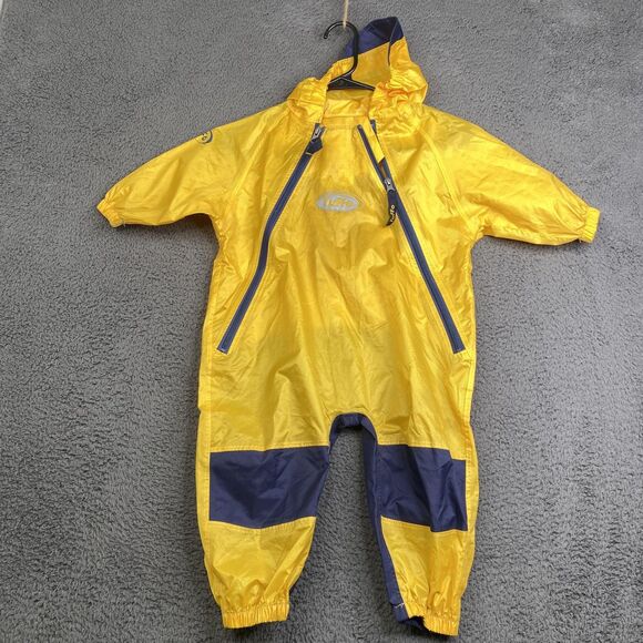 Tuffo Rain Suit Childrens 18 Months Hooded Waterproof Outdoor Coverall - Picture 1 of 6